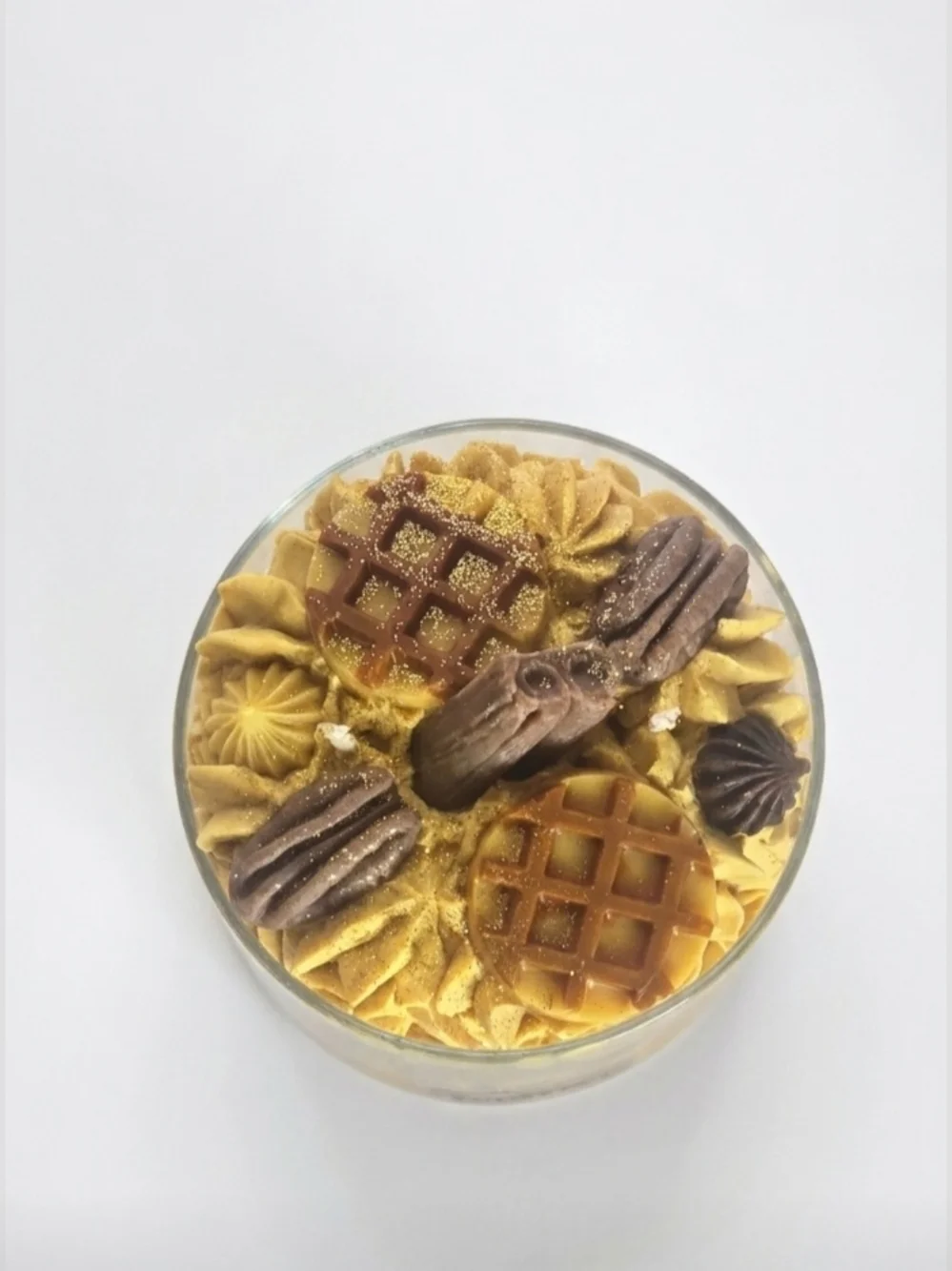 Waffle Candle